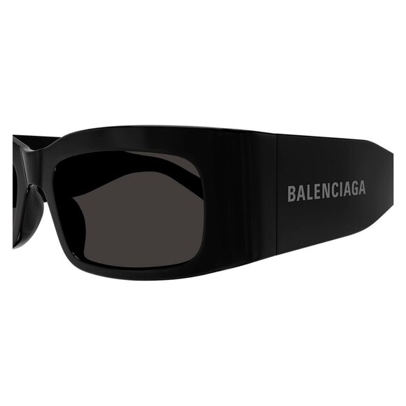 New BALENCIAGA Everyday Black Square BB0328S 001 Sunglasses Women - Picture 3 of 4